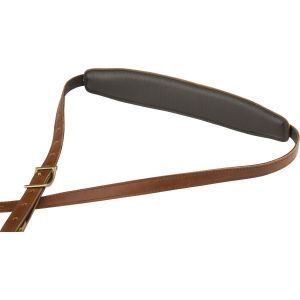 Fender Mustang Saddle Strap - Long Cognac