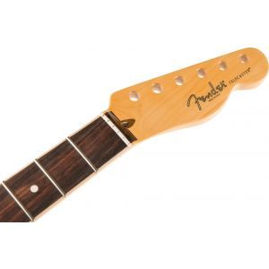 Fender American Channel Bound Telecaster Neck 21 Med Jumbo Frets - Rosewood Natural