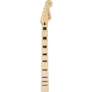 Fender Player Series Stratocaster Neck w/Block Inlays 22 Medium Jumbo Frets Maple Natural