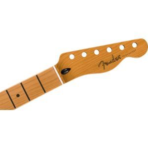 Fender Satin Roasted Maple Telecaster Neck Flat Oval Shape Natural