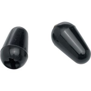 Fender Stratocaster Switch Tips - Set of 2 Black