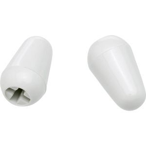 Fender Stratocaster Switch Tips - Set of 2 White
