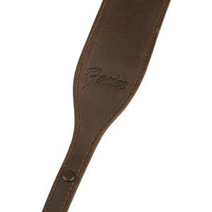 Fender Paramount Banjo Leather Strap Brown