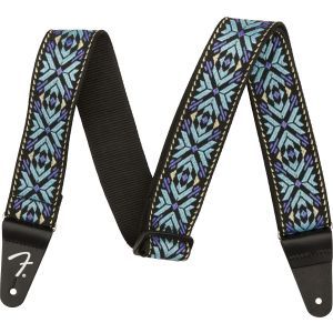 Fender Pasadena Woven Straps Blue Snowflake
