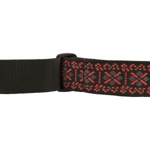 Fender Pasadena Woven Straps Lattice Red