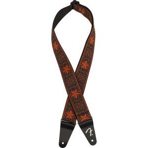 Fender Pasadena Woven Straps Orange Wallflower