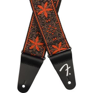 Fender Pasadena Woven Straps Orange Wallflower