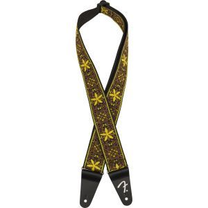 Fender Pasadena Woven Straps Yellow Wallflower