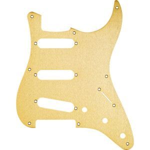 Fender 8-Hole 50s Vintage-Style Stratocaster S/S/S Pickguards Gold