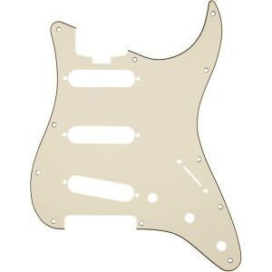 Fender Elite Strat SSS Pickguards Parchment