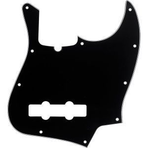 Fender 10-Hole Contemporary Jazz Bass Pickguards Black