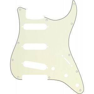 Fender 11-Hole Modern-Style Stratocaster S/S/S Pickguards Mint Green