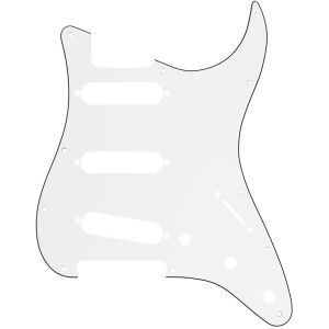 Fender 11-Hole Modern-Style Stratocaster S/S/S Pickguards Parchment