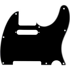 Fender 8-Hole Mount Multi-Ply Telecaster Pickguards Black