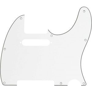Fender 8-Hole Mount Multi-Ply Telecaster Pickguards Parchment