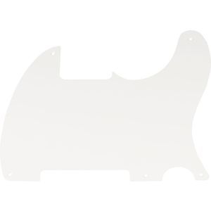 Fender 50s Esquire Pickguard White 1-Ply 5-Hole Mount White