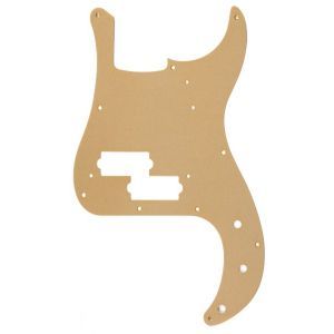 Fender Pure Vintage Pickguard 58 P Bass 10-Hole Mount Gold Anodized Lacquer Finish