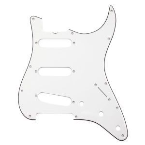 Fender Pure Vintage Pickguard 65 Stratocaster 11-Hole Mount Eggshell 3-Ply