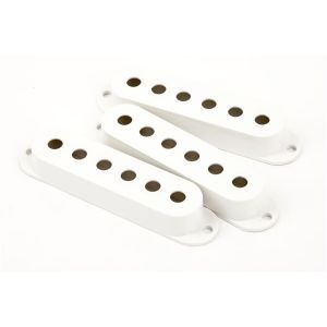 Fender Stratocaster Pickup Covers White