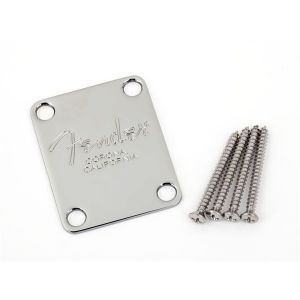 Fender 4-Bolt American Series Bass Neck Plate Chrome