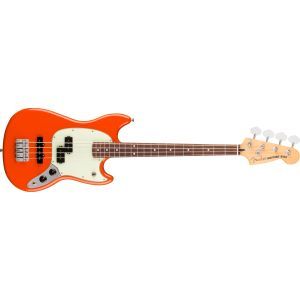 Fender Player II Mustang Bass PJ RW Rallye Orange