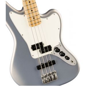 Fender Player Jaguar Bass Maple Fingerboard Silver