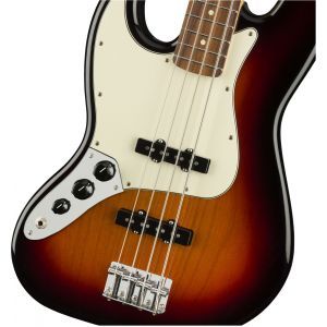 Fender Player Jazz Bass Left-Handed Pau Ferro Fingerboard 3-Color Sunburst