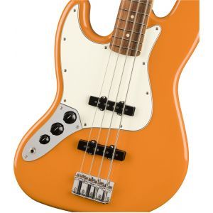 Fender Player Jazz Bass Left-Handed Pau Ferro Fingerboard Capri Orange