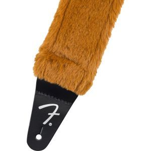 Fender Poodle Plush Strap Rust