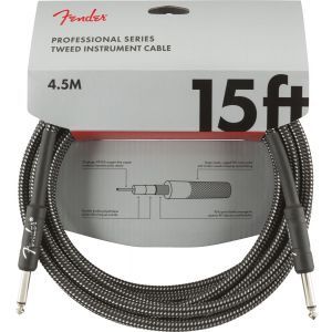 Fender Professional Series Instrument Cable Tweed Gray Tweed
