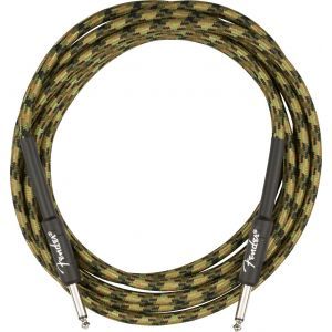 Fender Professional Series Instrument Cable Camo Woodland Camo