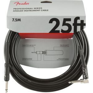 Fender Professional Series Instrument Cables Black