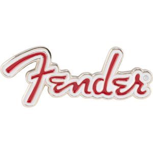 Fender Red Logo Enamel Pin Red