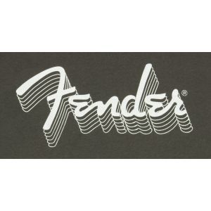 Fender Reflective Ink T-Shirt Charcoal S
