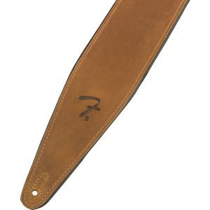 Fender Right Height Leather Strap Cognac