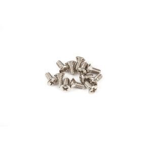 Fender Slide Switch Mounting Screws- Jaguar/Jazzmaster Nickel