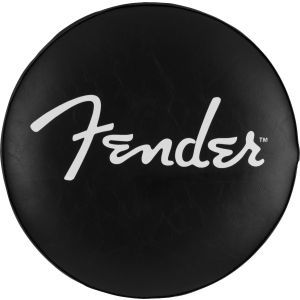 Fender Spaghetti Logo Pick Pouch Barstool Black-Chrome 24'