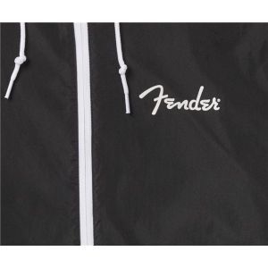 Fender Spaghetti Logo Windbreaker Black S