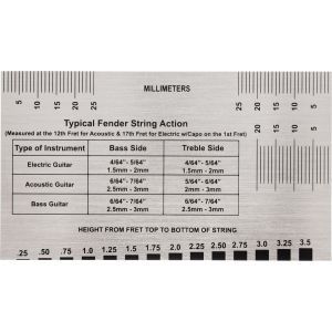 Fender String Action Gauge
