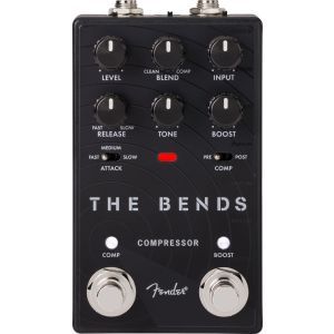 Fender The Bends V2 Compressor Aqua Fender The Bends V2 Compressor Aqua