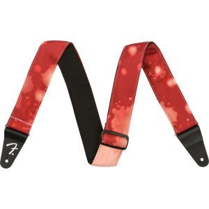 Fender Tie Dye Acid Wash Straps Red