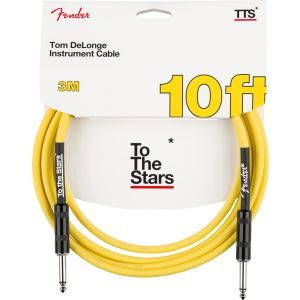 Fender Tom DeLonge 10 To The Stars Instrument Cable Graffiti Yellow