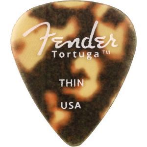 Fender Tortuga Picks 351 Shape - 6 Pack Shell