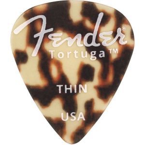 Fender Tortuga Picks 351 Shape - 6 Pack Shell