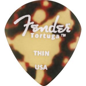 Fender Tortuga Picks 551 Shape — 6-Pack Shell