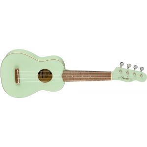 Fender Venice Soprano Uke Walnut Fingerboard Surf Green