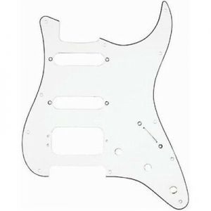 Fender White 3-Ply HSS White