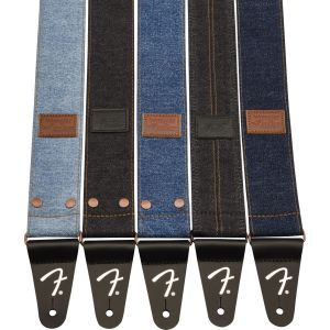Fender Fender x Wrangler Denim Straps Light Indigo