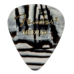 Fender 351 Shape Premium Picks Medium Zebra