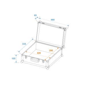 Roadinger Universal Case FOAM Blue